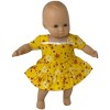 Sunshine Ruffles And Flowers For Warm Weather Dress For 15-16 Inch Cabbage Patch Kid Dolls - image 2 of 4