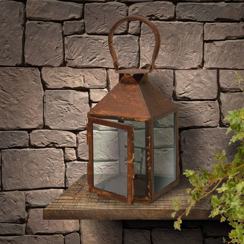 Garden Accents Artificial Lantern Rust 12&#34; - National Tree Company, 3 of 7