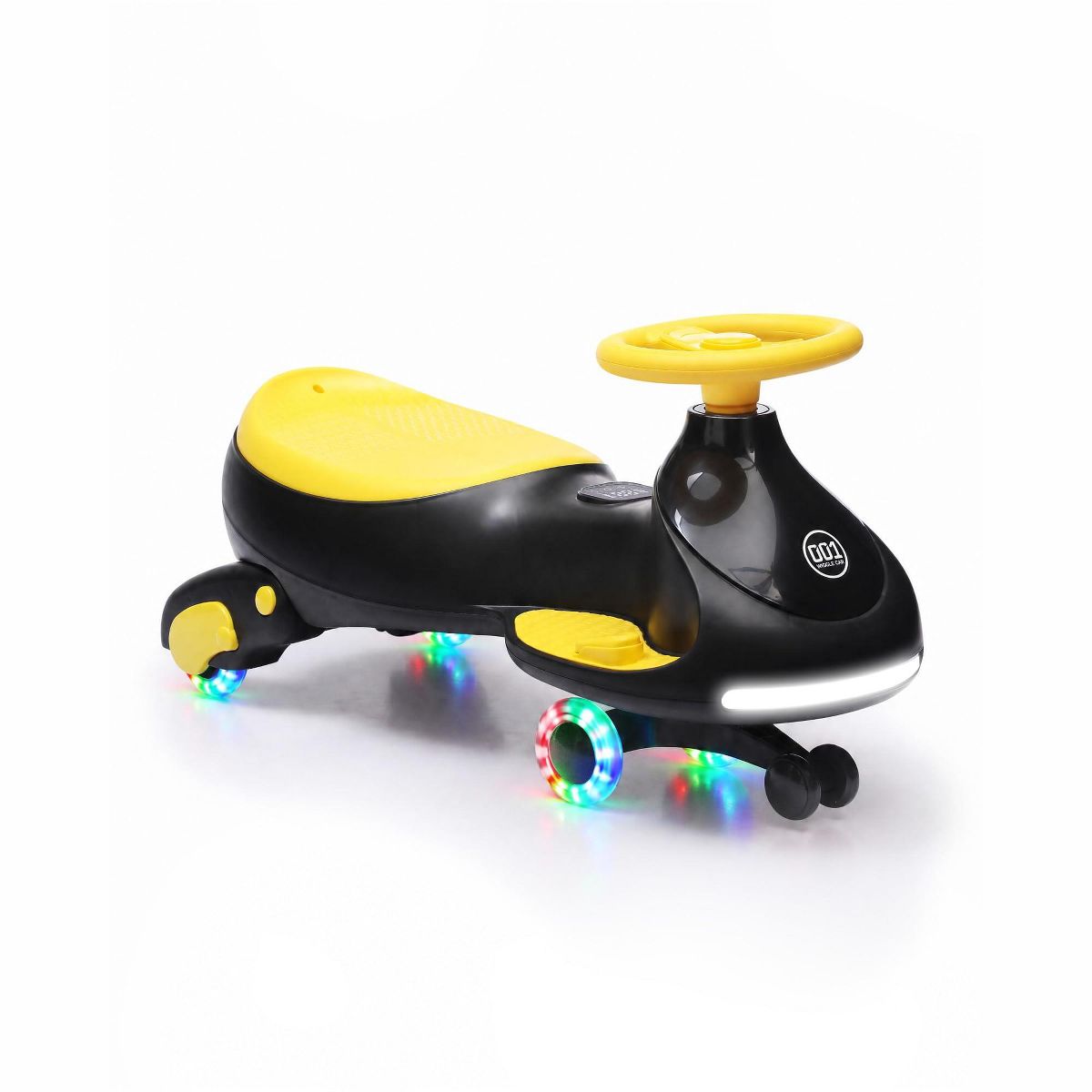 Garvee 12V Electric Wiggle Car for Kids, 2 in 1 Swing Car with Pedal, Anti-Rollover Max 3.5Mph,Max Load 66Lbs,Flashing Wheels, Music, for Toddlers - thumbnail 8