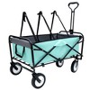 Whisen 360lbs Collapsible Foldable Wagon Cart with Strapping System, Supports 3pcs Plastic Liner Bag - 4 of 4