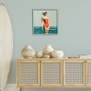 Stupell Industries Retro Woman in Swimsuit Black Framed Giclee Art - 2 of 4
