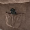 NicBex Corduroy Swivel Barrel Chair, Comfy Accent Sofa Chair with Thick Cushions for Bedroom, Office, Hotel - 4 of 4