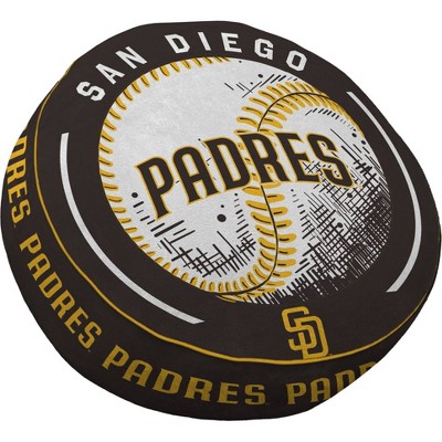 MLB San Diego Padres Baseball Circle Plushlete Pillow