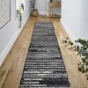Khalil Modern Berber Stripe Indoor Area Rug - JONATHAN Y - 4 of 4