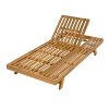 PAGED Patio Chaise Lounge with 4 Adjustable Positions and 4 Inch Thick Water-Resistant Cushion,Outdoor Lounge Chairs for Poolside,Backyard - 4 of 4