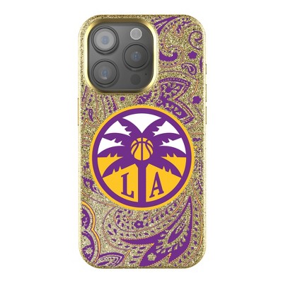 Keyscaper WNBA Paisley Bling Cell Phone Case for iPhone 15