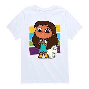 Boys' - Rosie's Rules - Rosie And Gatita Short Sleeve Graphic T-Shirt - 1 of 4