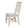 International Concepts Canyon Collection Set of Two Double X- Back Chairs - 4 of 4