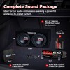 MTX TNE212D 12" 1200 Watt 4 Ohm Dual Loaded Car Audio Subwoofer Package with Sub Enclosure, Boss 1100W Mono A/B Amplifier, Wiring Kit and Capacitor - 3 of 4
