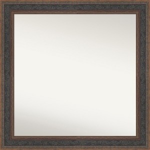 Amanti Art Attic Aged Non-Beveled Wood Framed Bathroom Vanity Wall Mirror - 1 of 4