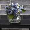 Nearly Natural Blooming Hydrangea with Vase, Blue - 2 of 2