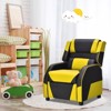 Infans Kids Youth Gaming Sofa Recliner w/Headrest & Footrest PU Leather - 2 of 4