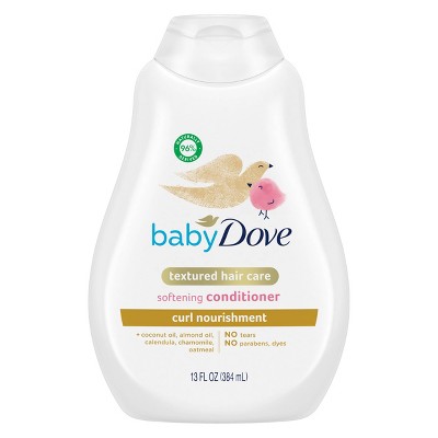 Baby Dove Curl Nourishment Textured Hair Care Softening Conditioner - 13 fl oz
