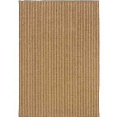 Oriental Weavers Karavia 550X3 Brown/Light Brown Indoor/Outdoor Area Rug - 1'9" x 3'9"