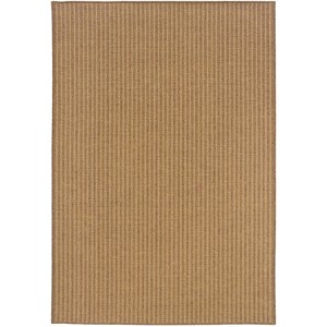 Oriental Weavers Karavia 550X3 Brown/Light Brown Indoor/Outdoor Area Rug - 1'9" x 3'9" - 1 of 4