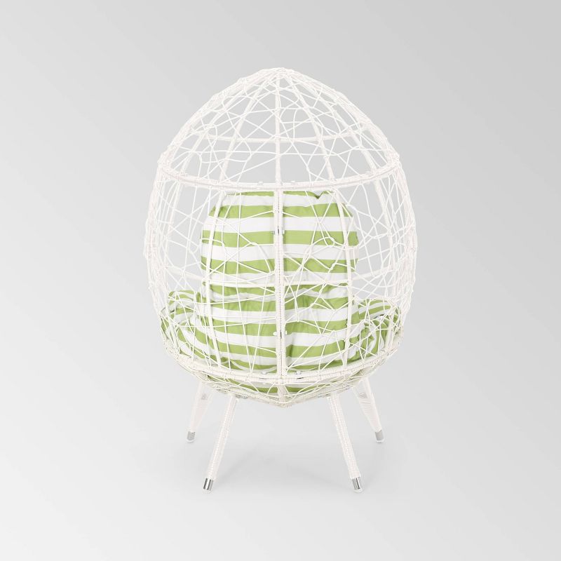 Gianni Wicker Teardrop Chair - Christopher Knight Home, 6 of 12