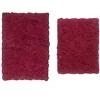 Bell Flower Collection Cotton Floral Pattern Tufted Bath Rug Set Pack of 2 - Home Weavers - 2 of 4