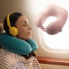 Unique Bargains Travel Cushion Home U-Shaped Memory Foam Neck-Pillow 1Pc - 2 of 4