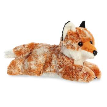 Aurora Small Orange Rolly Pet 5.5 Fern Fox Round Stuffed Animal : Target