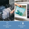 stasher Lunch Starter Reusable Food Storage Bags - Deep Ocean - 4pk - 4 of 4