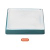 Unique Bargains Indoor Ceramic Square Plant Pot Saucers Tray 2 Pcs - 4 of 4