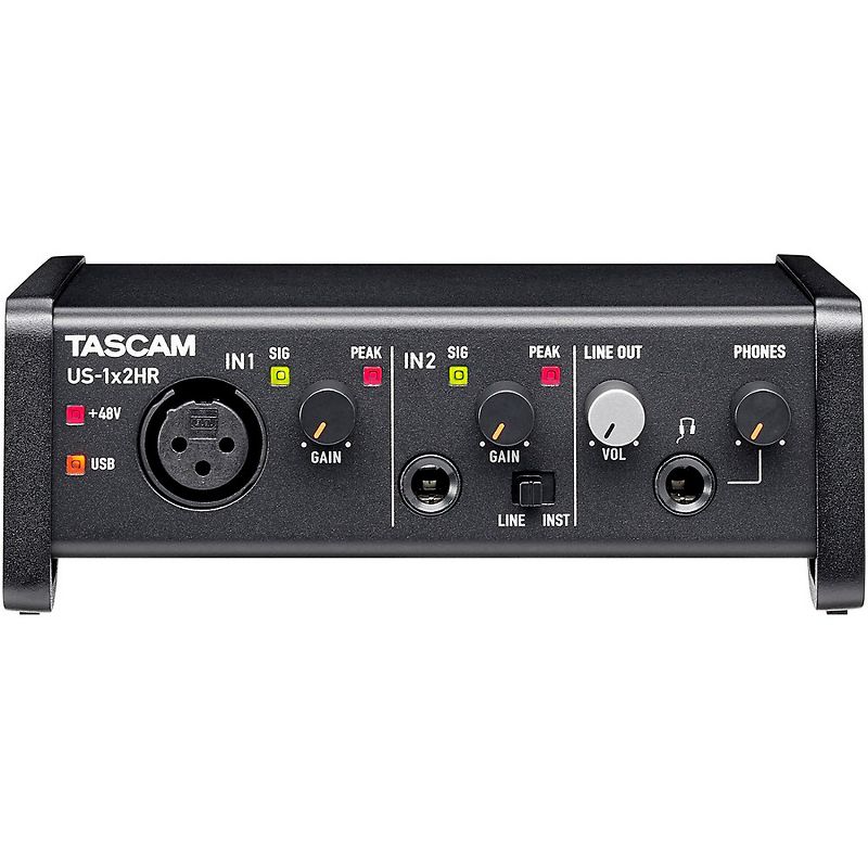 TASCAM US-1X2HR 2-Channel USB Audio Interface, 2 of 4