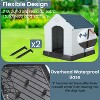 BestMassage Dog House Indoor & Outdoor Kennel with Weatherproof Puppy Shelter Pet Crate - 4 of 4