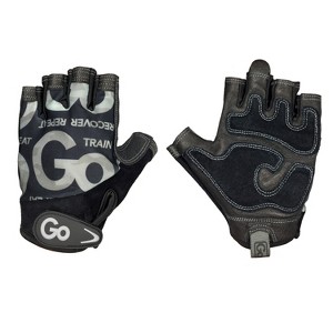 GoFit® Men’s Premium Leather Elite Trainer Gloves - 1 of 4