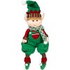 SCS Direct Elf Plush Christmas Stuffed Dolls - 12", Set of 2 - 2 of 3