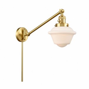 Oxford - 1 Light Swing Arm Wall Sconce In Traditional Style-25 Inches Tall and 8 Inches Wide - 1 of 1