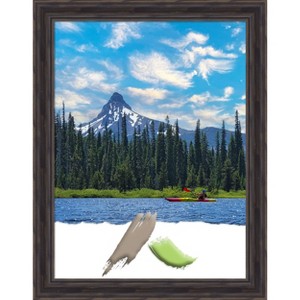 Amanti Art Rustic Pine Narrow Wood Picture Frame - 1 of 4