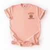 Embroidered Howdy Pumpkin - Women's Garment Dyed Tee - 2 of 4