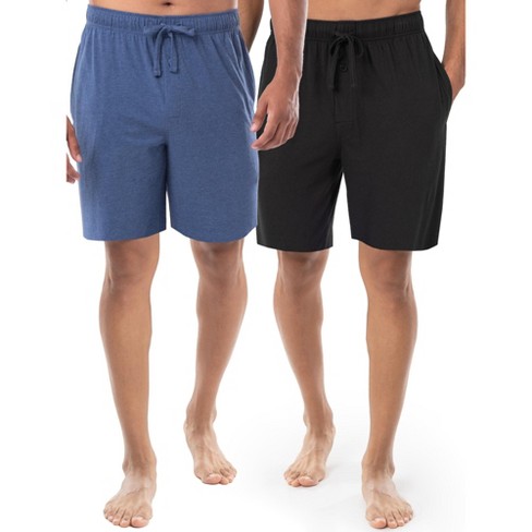 Fruit Of The Loom Men s Cotton Sleep Shorts 2 pack Sizes S 3xl Target