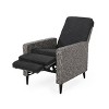 Murdock 2pk Outdoor Wicker Recliners - Black/Dark Gray - Christopher Knight Home: UV-Resistant, Push-Back Mechanism, with Cushions - 4 of 4