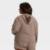 Women's Fleece Zip-Up Sweatshirt - Auden™ - 2 of 3