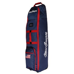 MacGregor Golf VIP Deluxe Wheeled Golf Travel Cover / Flight Bag, USA Flag - 1 of 3