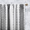 52"x14" Archaeo Slub Textured Striped Cotton Cafe Curtain Valance - image 2 of 3