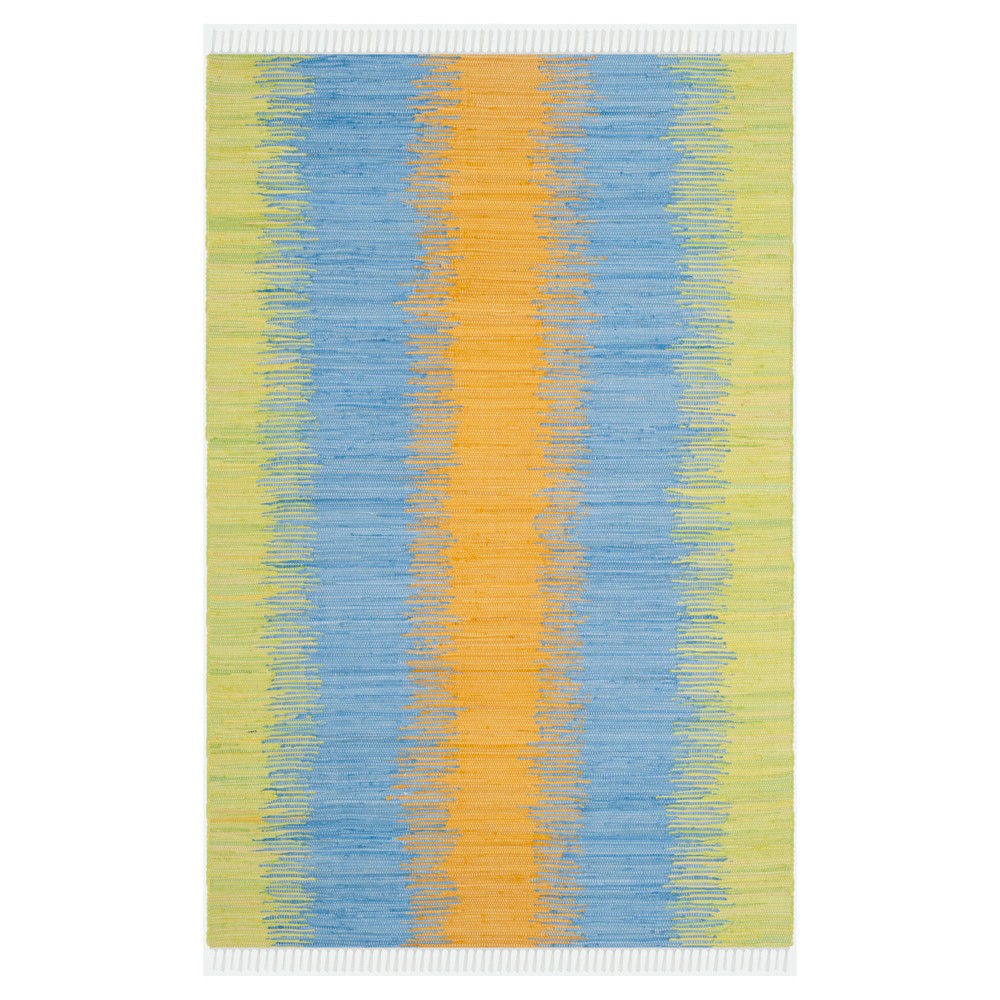 Coletta Flatweave Area Rug - Green/Gold (6'x9') - Safavieh