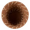 Natural Handthrown Terracotta Planter with Woven Rattan Accents - Foreside Home & Garden - 3 of 4