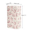 Unique Bargains Paper Gift Bag Pack Pink Leaf Storage Bag for Party Favor 50 Pcs - image 2 of 4