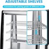 Acekool Commercial Countertop Refrigerator Display Case 5.2 Cu. Ft with Interior LED Lighting & Rear Sliding Door - 4 of 4