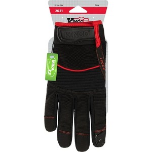 Kinco Handler Men's Indoor/Outdoor Pull-Strap Work Gloves Black M 1 pair - 1 of 1