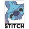 Mens Lilo & Stitch Peekaboo Stitch Portrait Lightweight Hoodie - 2 of 4