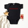 The Juniper Shop Fa La La Puff Print Baby Bodysuit - 2 of 3