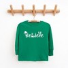 The Juniper Shop Believe Christmas Toddler Long Sleeve Tee - 2 of 3