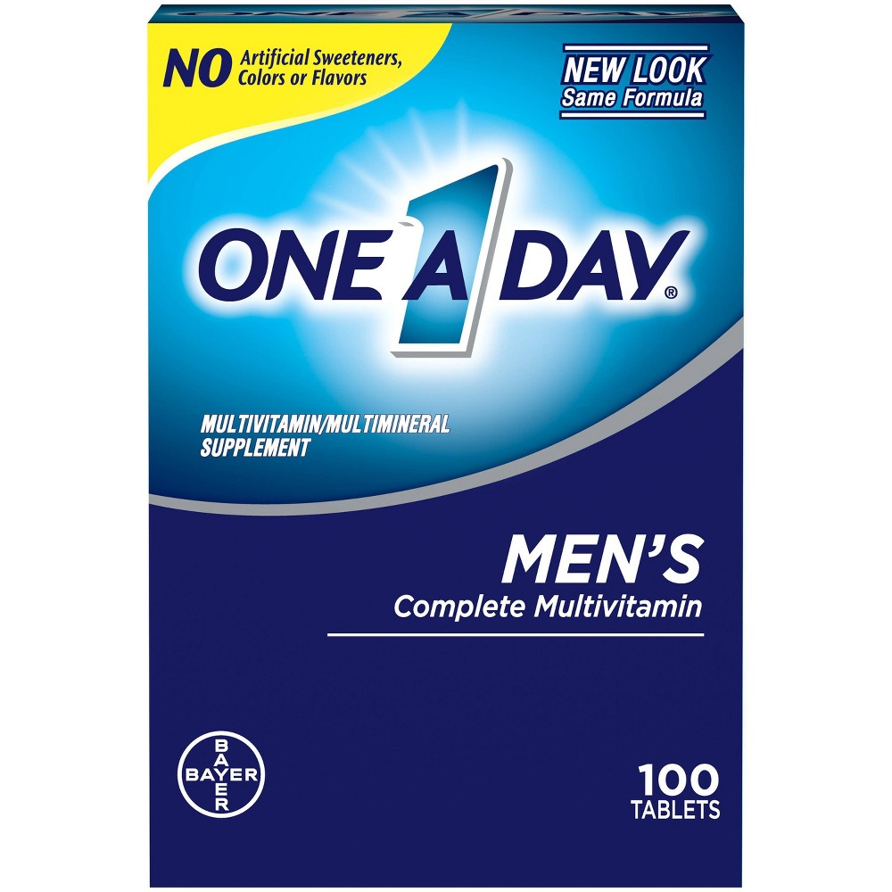 UPC 016500080121 product image for One A Day For Men's Multivitamin Dietary Supplement Tablets - 100ct | upcitemdb.com