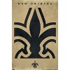 Trends International NFL New Orleans Saints - Logo 25 Unframed Wall Poster Prints - 4 of 4