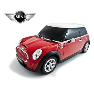 JuzToys Remote Control Car, 1:14 RC Car Minicooper (Red) - 1 of 4