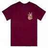 Mens Stag Beer Logo Red Front and Back Print T-Shirt - 2 of 4