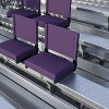 Emma and Oliver Set of 2 500 lb. Rated Lightweight Stadium Chair with Ultra-Padded Seat - 2 of 4